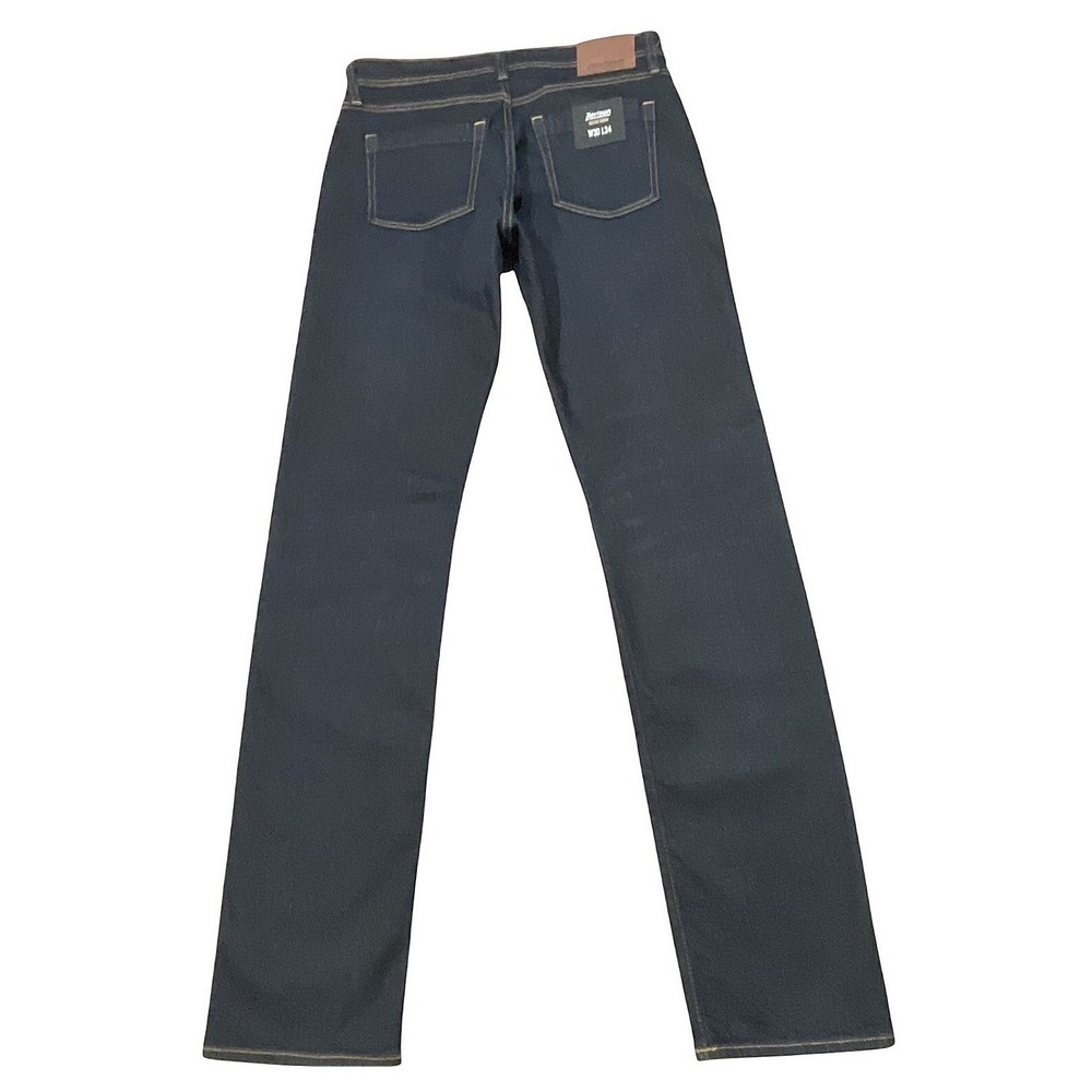 Revtown Automatic Jeans Mens 30x34 Blue Dark Wash Straight Leg NWT - Picture 2 of 5